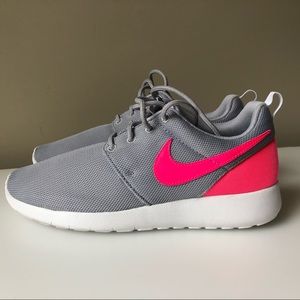 Nike Roshe One Shoes Pink and Grey